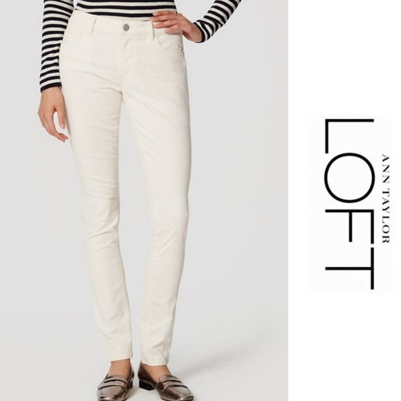 LOFT Denim - Curvy Skinny Corduroy Jeans by Loft